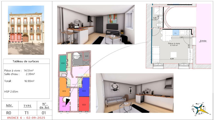 Ma-Cabane - Vente Appartement TOULOUSE, 17 m²