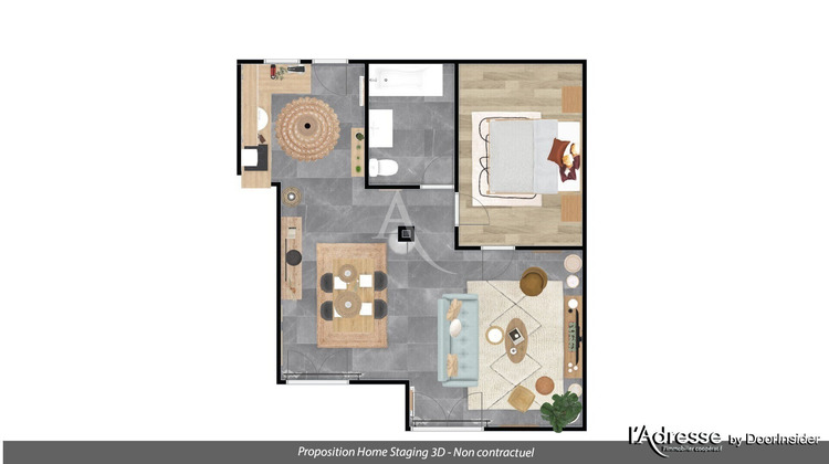 Ma-Cabane - Vente Appartement TOULOUSE, 50 m²