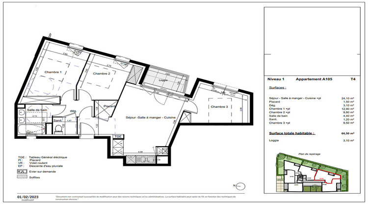 Ma-Cabane - Vente Appartement TOULOUSE, 67 m²