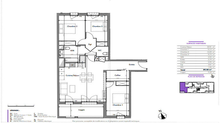 Ma-Cabane - Vente Appartement TOULOUSE, 90 m²