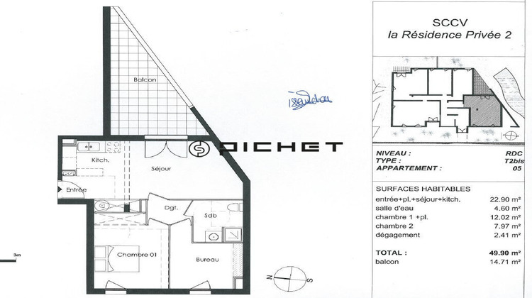 Ma-Cabane - Vente Appartement TOULOUSE, 49 m²
