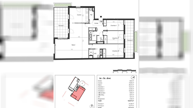 Ma-Cabane - Vente Appartement TOULOUSE, 122 m²