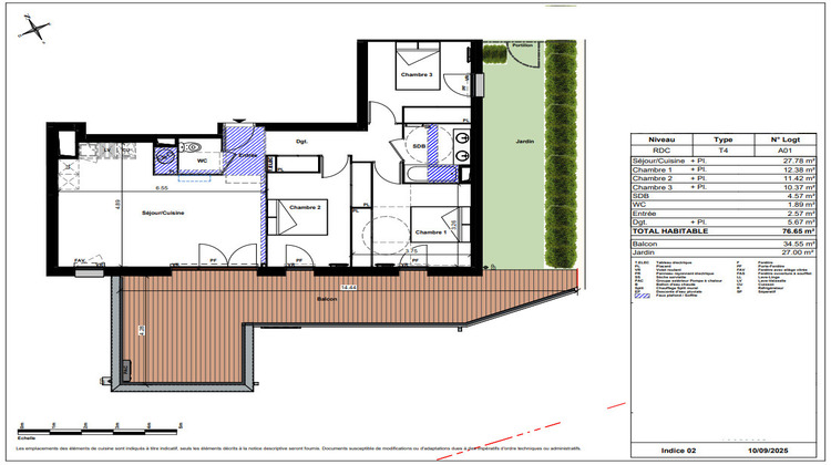Ma-Cabane - Vente Appartement TOULOUSE, 77 m²