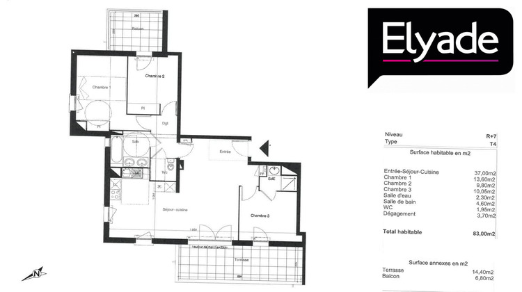 Ma-Cabane - Vente Appartement Toulouse, 83 m²