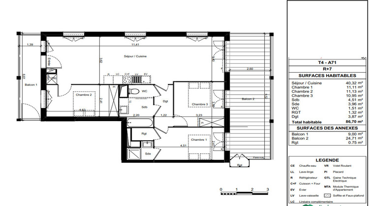 Ma-Cabane - Vente Appartement TOULOUSE, 87 m²