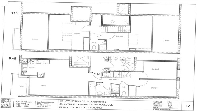 Ma-Cabane - Vente Appartement TOULOUSE, 100 m²