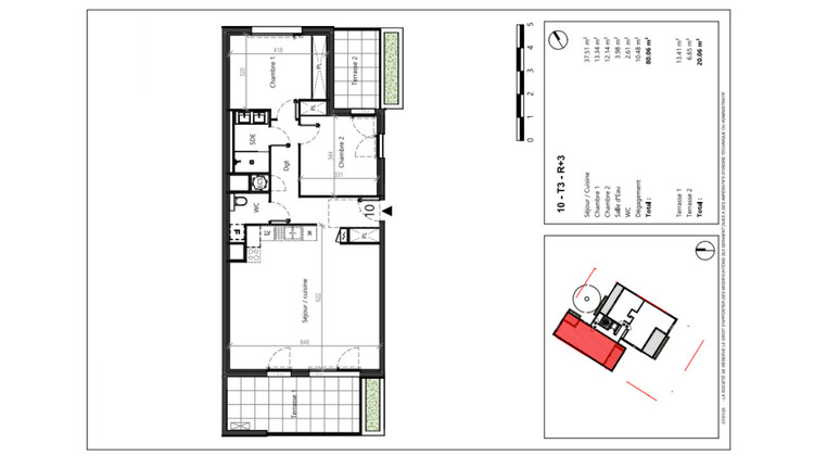 Ma-Cabane - Vente Appartement TOULOUSE, 77 m²