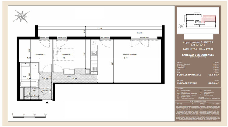 Ma-Cabane - Vente Appartement TOULOUSE, 69 m²