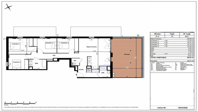 Ma-Cabane - Vente Appartement TOULOUSE, 99 m²