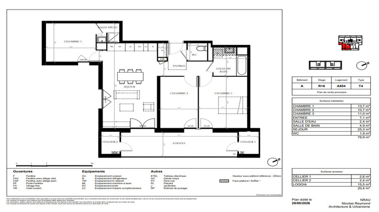 Ma-Cabane - Vente Appartement TOULOUSE, 77 m²