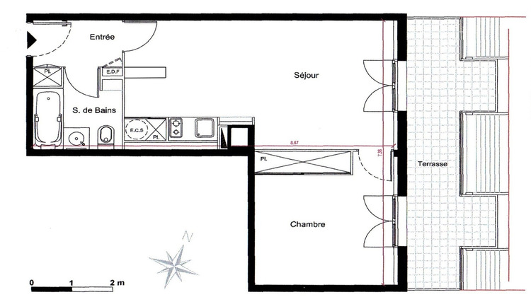 Ma-Cabane - Vente Appartement TOULOUSE, 43 m²