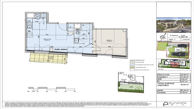 Ma-Cabane - Vente Appartement Touques, 41 m²