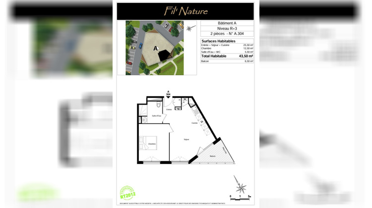 Ma-Cabane - Vente Appartement TOURCOING, 43 m²