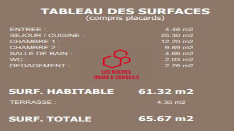 Ma-Cabane - Vente Appartement Tournan-en-Brie, 61 m²