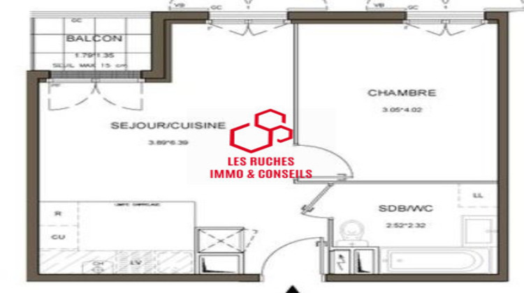 Ma-Cabane - Vente Appartement Tournan-en-Brie, 41 m²
