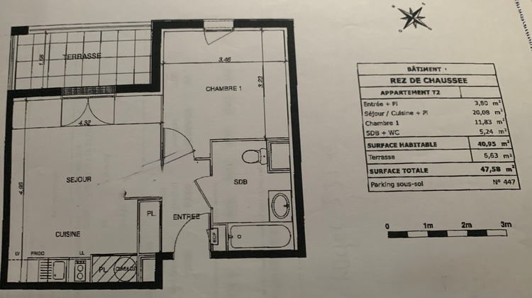 Ma-Cabane - Vente Appartement TOURNEFEUILLE, 40 m²