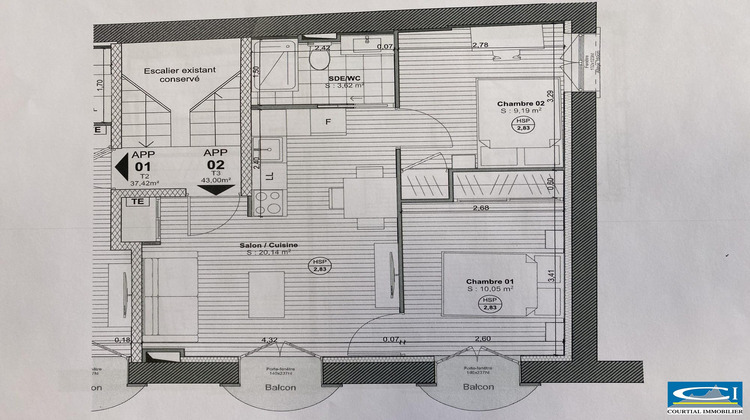 Ma-Cabane - Vente Appartement Tournon-sur-Rhône, 43 m²