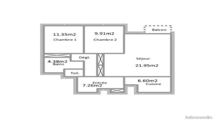 Ma-Cabane - Vente Appartement Tours, 67 m²