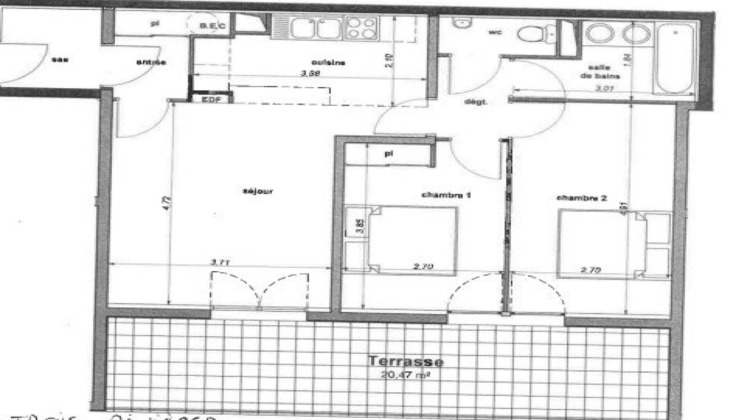 Ma-Cabane - Vente Appartement Tours, 65 m²