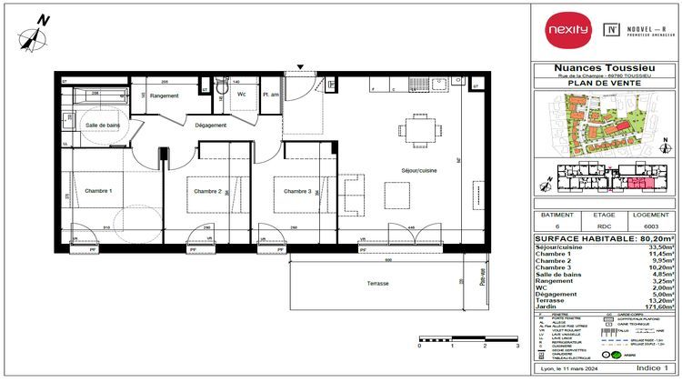 Ma-Cabane - Vente Appartement TOUSSIEU, 80 m²