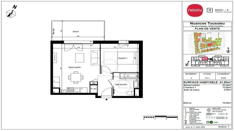 Ma-Cabane - Vente Appartement TOUSSIEU, 41 m²