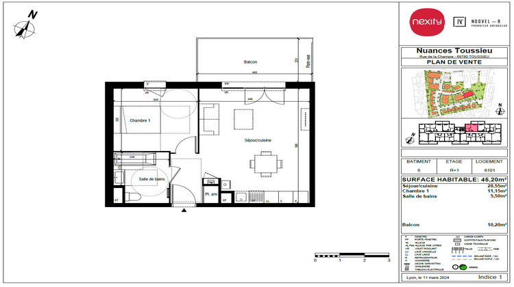 Ma-Cabane - Vente Appartement TOUSSIEU, 45 m²