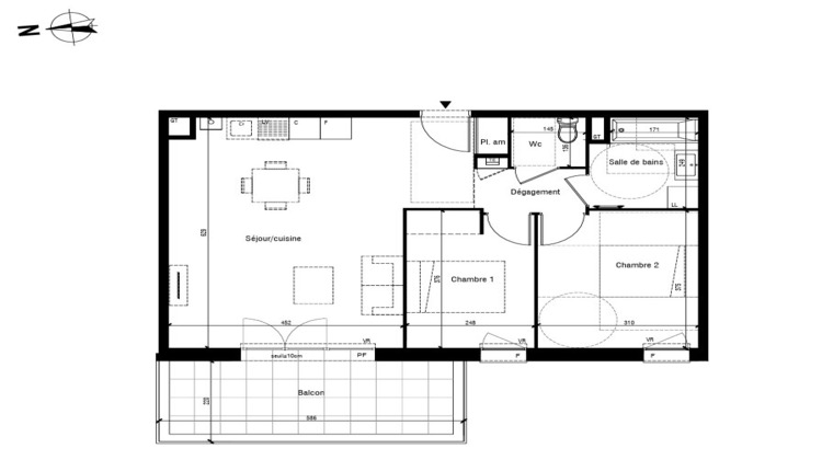 Ma-Cabane - Vente Appartement TOUSSIEU, 62 m²