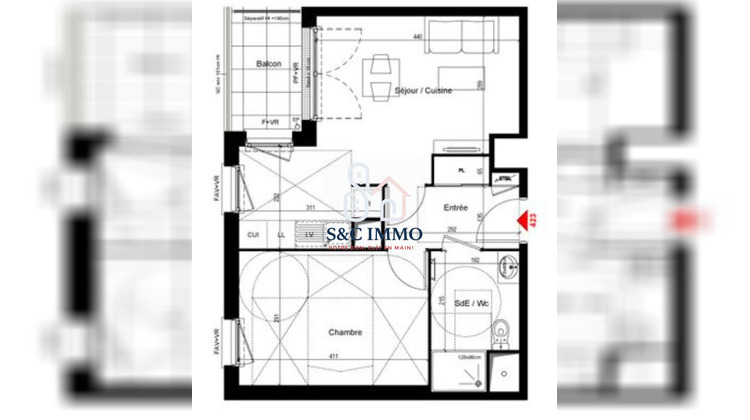 Ma-Cabane - Vente Appartement Trappes (), 41 m²