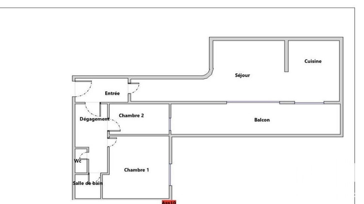 Ma-Cabane - Vente Appartement Trappes, 60 m²