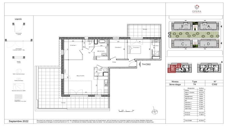 Ma-Cabane - Vente Appartement Trélazé, 92 m²