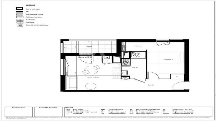 Ma-Cabane - Vente Appartement TRELAZE, 42 m²