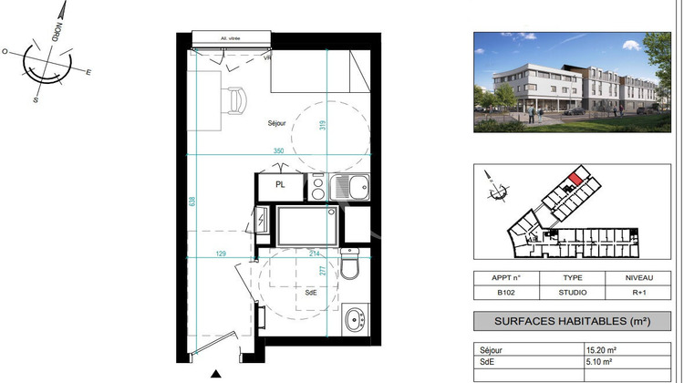 Ma-Cabane - Vente Appartement TRELAZE, 23 m²