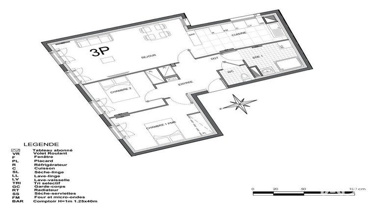 Ma-Cabane - Vente Appartement Trilport, 69 m²