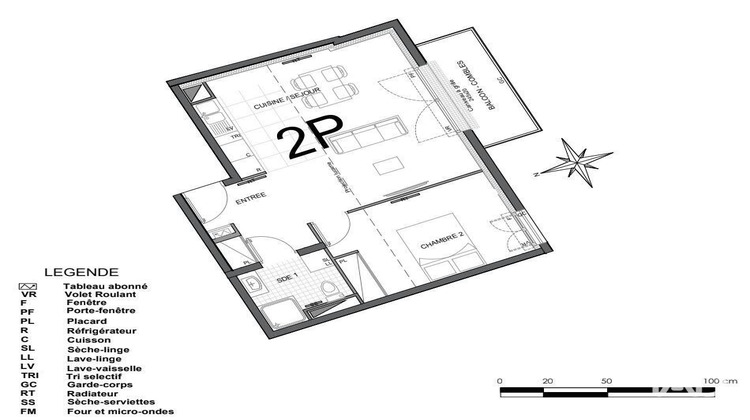 Ma-Cabane - Vente Appartement Trilport, 46 m²