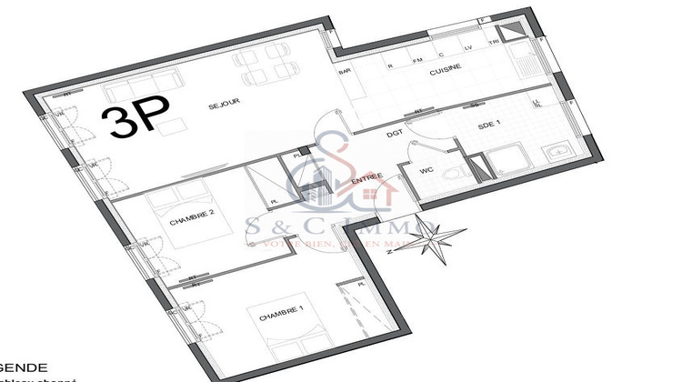 Ma-Cabane - Vente Appartement Trilport, 70 m²