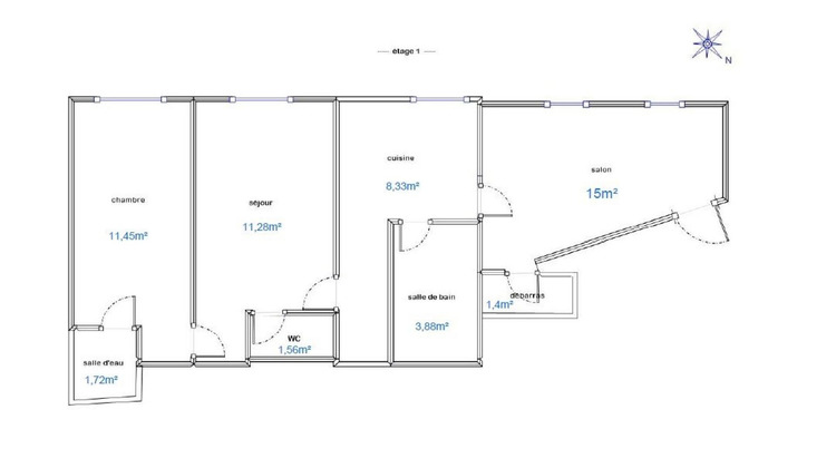 Ma-Cabane - Vente Appartement Trouville-sur-Mer, 70 m²
