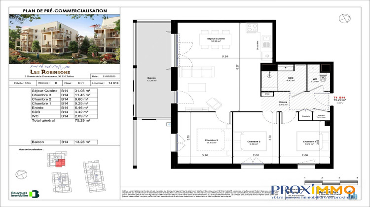Ma-Cabane - Vente Appartement Tullins, 75 m²