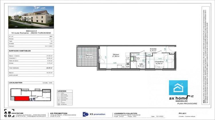 Ma-Cabane - Vente Appartement Turckheim, 43 m²