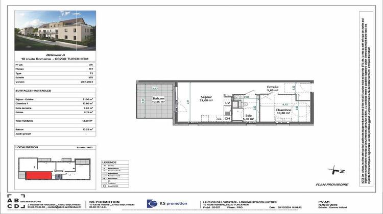 Ma-Cabane - Vente Appartement Turckheim, 43 m²