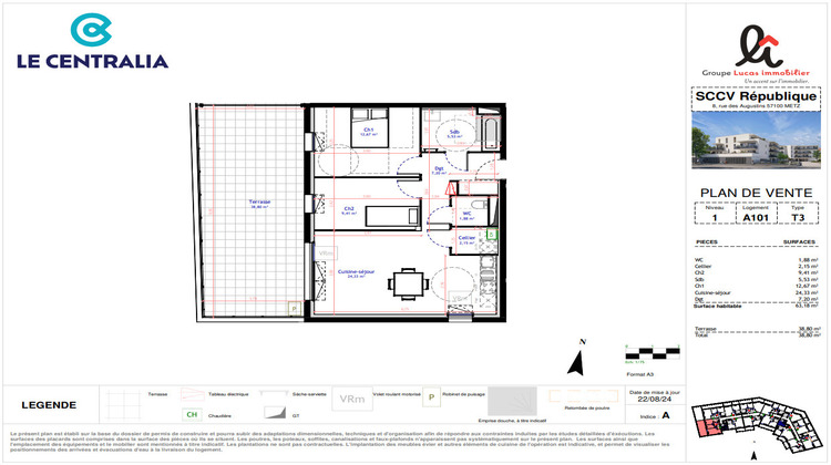 Ma-Cabane - Vente Appartement UCKANGE, 63 m²