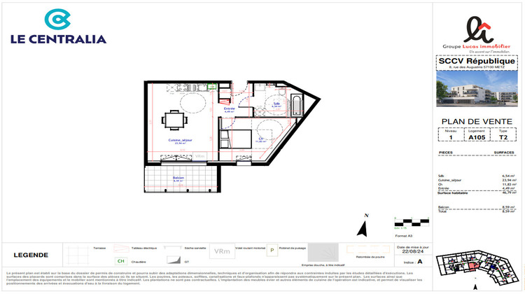 Ma-Cabane - Vente Appartement UCKANGE, 47 m²