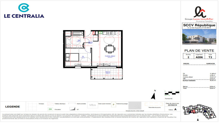 Ma-Cabane - Vente Appartement UCKANGE, 45 m²