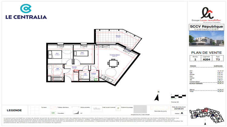 Ma-Cabane - Vente Appartement UCKANGE, 64 m²