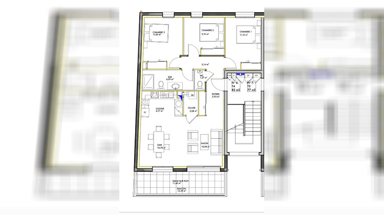 Ma-Cabane - Vente Appartement Uckange, 83 m²