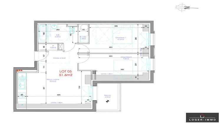 Ma-Cabane - Vente Appartement Vaires-sur-Marne, 51 m²