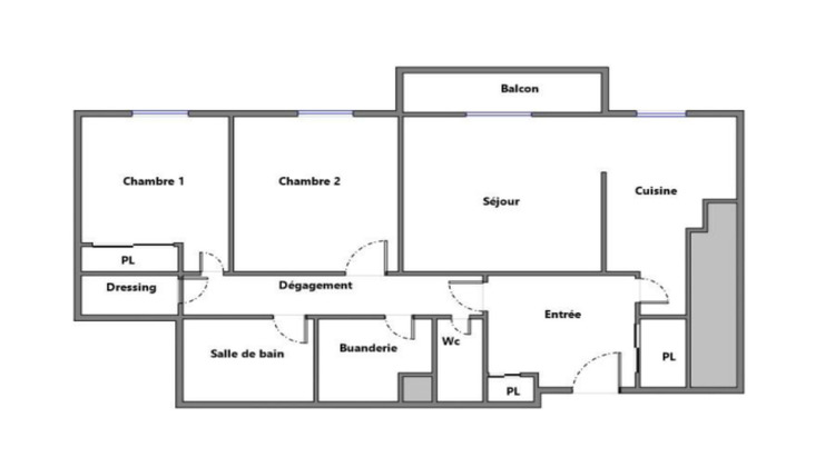 Ma-Cabane - Vente Appartement VAIRES-SUR-MARNE, 71 m²