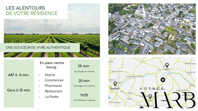 Ma-Cabane - Vente Appartement Val-du-Layon, 42 m²