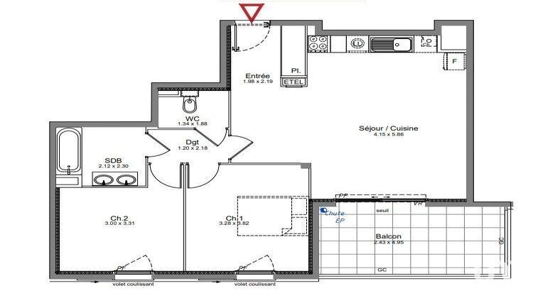 Ma-Cabane - Vente Appartement Valbonne, 67 m²