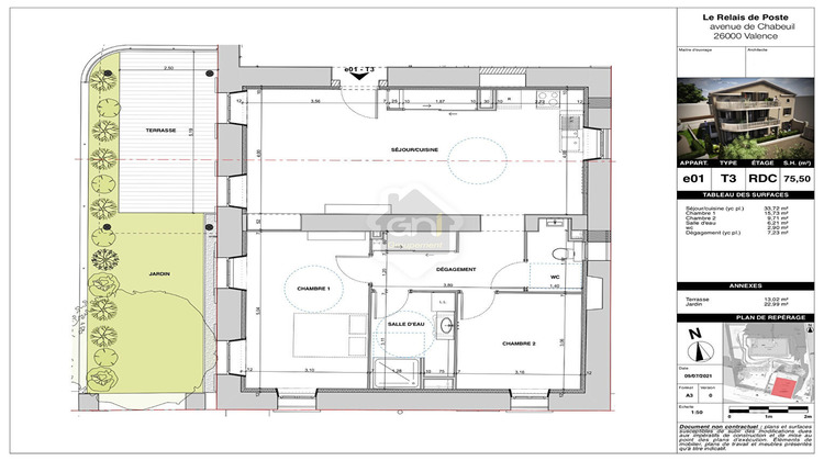 Ma-Cabane - Vente Appartement VALENCE, 74 m²