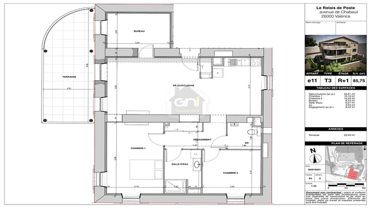 Ma-Cabane - Vente Appartement VALENCE, 87 m²
